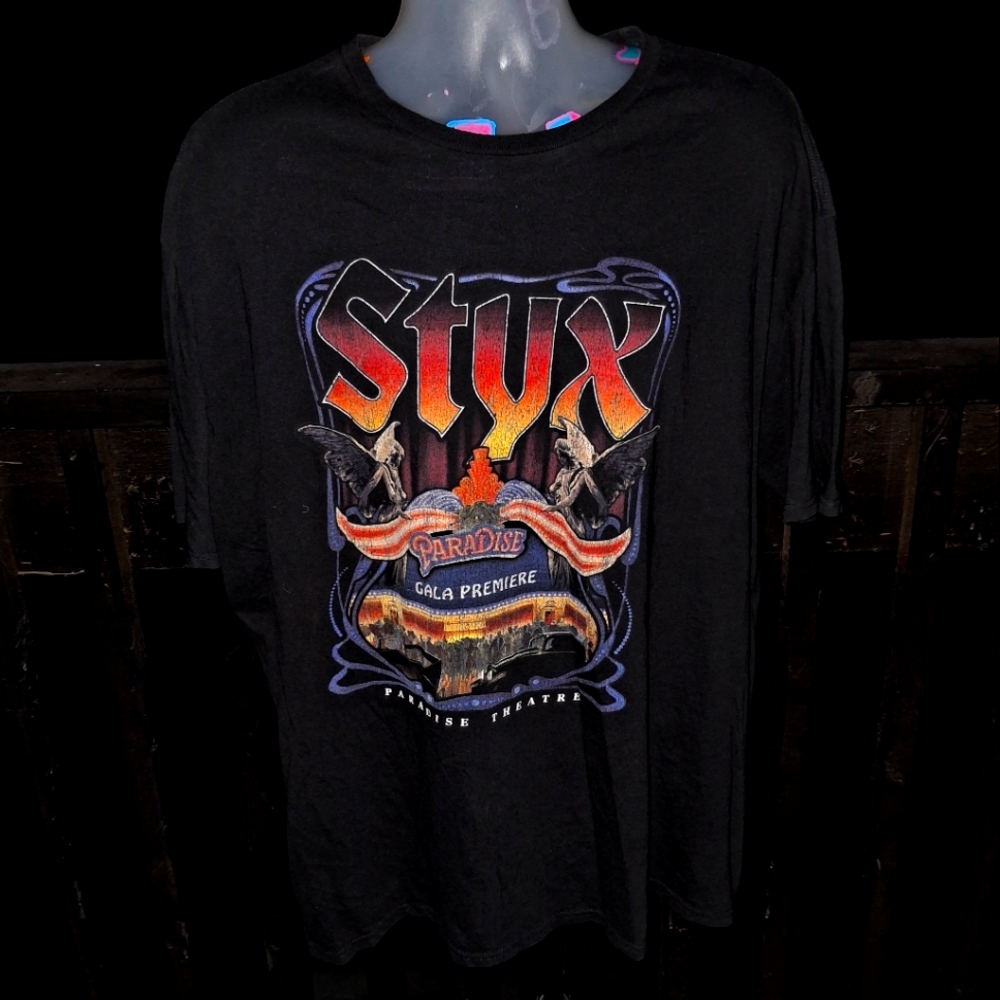 Vintage STYX Band T Shirt Size 3XL